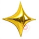 thumbnail image 3 of Globo de estrella de 4 puntas de oro rosa y plata para niños, decoración de fiesta de cumpleaños, regalo, juguete clásico, globos de aire para bebés, suministros para bolas, 3 of 4