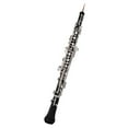 thumbnail image 1 of Riwcyla Professional Oboe C Key Semi,automatic Style Silver,plated Keys Woodwind Instrument with Oboe Reed Gloves Leather Case Carry Bag Cleaning Cloth Mini Screwdriver, 1 of 6