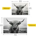 thumbnail image 4 of FREEAMG Funny Scottish Highland Cow 500 Piece Large Jigsaw Puzzle for Adults - Game Interesting Toys - Hand Made Puzzles Personalized Gift, 4 of 7