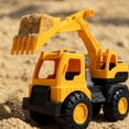 thumbnail image 4 of lwlmwt Large Excavator Toy Truck, Movable Digging Arm Sand Beach Construction Vehicle, Inertia Engineering Toy Gift for Boys Ages 3+, 4 of 7