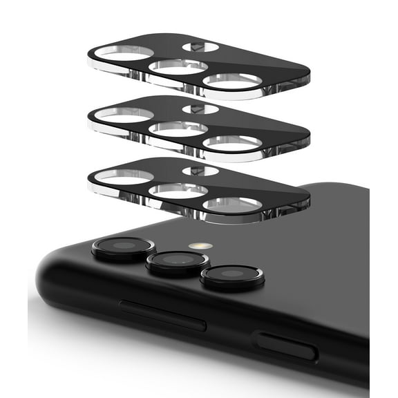 Ringke Camera Protector Glass [3 Pack] Compatible with Samsung Galaxy A13 5G, Hard Tempered Glass Camera Lens Screen Protector