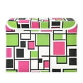 thumbnail image 7 of Yayeee Collapsible Cube Storage Bin with Lid Fabric Closet Decorative Basket with Handles, Abstract Geometric, 7 of 7