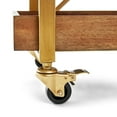 thumbnail image 6 of Adore Decor Riley Wooden Kitchen Bar Cart Gold, 6 of 13