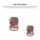 thumbnail image 3 of Auriculares Bluetooth 5.0 Tws R180 Ipx4 Auriculares Binaurales Inalámbricos Revestimiento De Metal Auriculares Intrauditivos Impermeables Subwoofer Hifi Cancelación De Ruido Yuarrent EL011768-00, 3 of 5