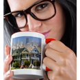 thumbnail image 2 of 3dRose, USA, California. San Francisco, the Painted Ladies., 11oz Two-Tone Red Mug, 2 of 7