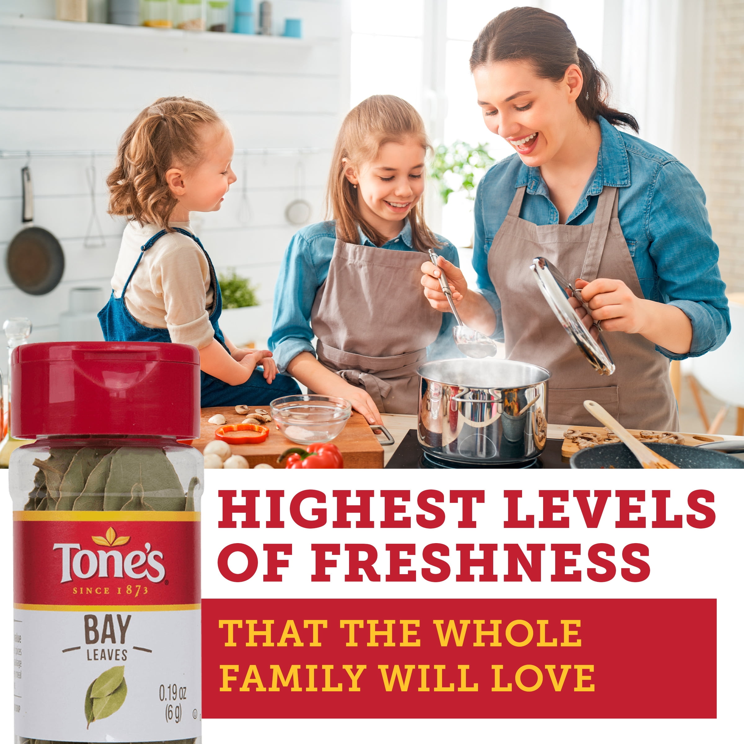 Tone's Bay Leaves, 0.19 oz