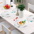 thumbnail image 6 of Abstract Line Patterns 15.4in Diameter PVC Plate Mat, Heat-Resistant and Cuttable, Kitchen Decor, 6 of 7