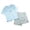 A-Blue230, variant on Jamsmile Toddler Boys Outfit Sets Sports Silk Short Sleeve T-Shirts And Gym Shorts Badminton Clothes Summer Activewear Outdoor