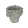 thumbnail image 3 of Pucker Up Concrete Head Kissing Face Mini Decor Succulent Planter 7 Inch Tall, 3 of 5