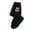 b/Black2482, variant on Hifoo Girls Jogger Pants Winter Warm Athletic Trousers Soft Casual Sweatpants Toddler Big Kids Comfortable Outdoor Play Boho Child Solid Color Slacks