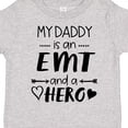 thumbnail image 4 of Inktastic My Daddy is an EMT and a Hero Boys or Girls Toddler T-Shirt, 4 of 5