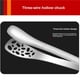 thumbnail image 5 of Wosthever Pinzas para alimentos, accesorios de cocina, pinza para hornear de acero inoxidable para pan, pinzas para asar a la parrilla, vajilla de viaje Cocina y Comedor Wosthever HA036565-00, 5 of 6