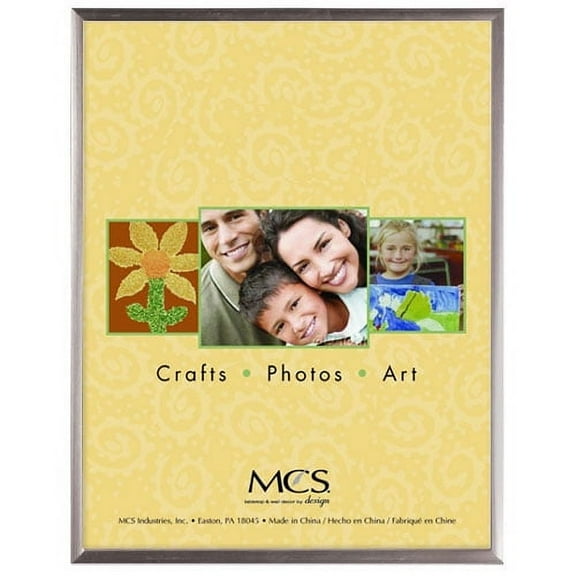 MCS Multipurpose Plastic Frame, for a 16x20" Photograph 5/16", Color: Silver.