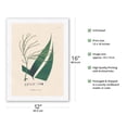 thumbnail image 2 of Chontilla Palm Tree (Geonoma Interrupta) - Vintage Botanical Illustration by Carl Friedrich Philipp von Martius c.1820s - Japanese Unryu Rice Paper Art Print (Unframed) 12 x 16 in, 2 of 4
