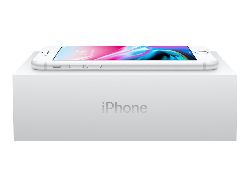 Apple iPhone 8 - 4G smartphone / Internal Memory 64 GB - LCD display - 4.7" - 1334 x 750 pixels - rear camera 12 MP - front camera 7 MP - AT&T - silver - image 3 of 7