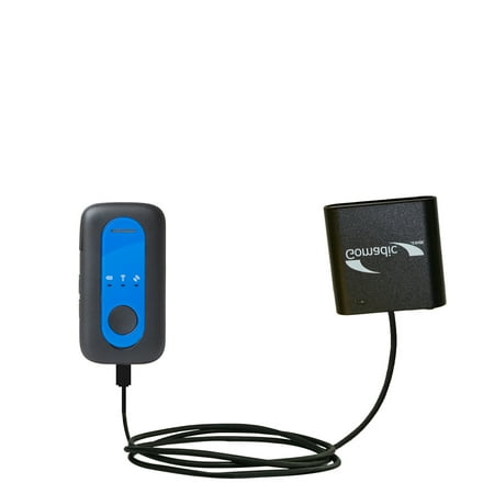 Portable Emergency AA Battery Charger Extender suitable for the Amber Alert GPS Device - with Gomadic Brand TipExchange Technology