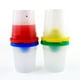 thumbnail image 5 of 4 pinceles de pintura y 4 vasos de pintura sin derrames con tapas para niños principiantes, 5 of 14