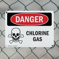thumbnail image 5 of (2 Pack) Chlorine Gas OSHA Danger Sign 10 Inch X 7 Inch Plastic Sign, Weather Resistant, UV Protected for Workplace, Business, and Construction Site, Made in the USA, 5 of 8