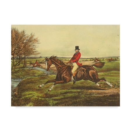 - Trademark Fine Art 'The English Hunt II' Canvas Art by Henry Alken