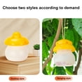 thumbnail image 2 of mdesiwst Insect Fly Trap Bright Color Creative Shape Moisture-proof Desktop Chemical-free Hornet Bee Catcher Home Supplies, 2 of 6