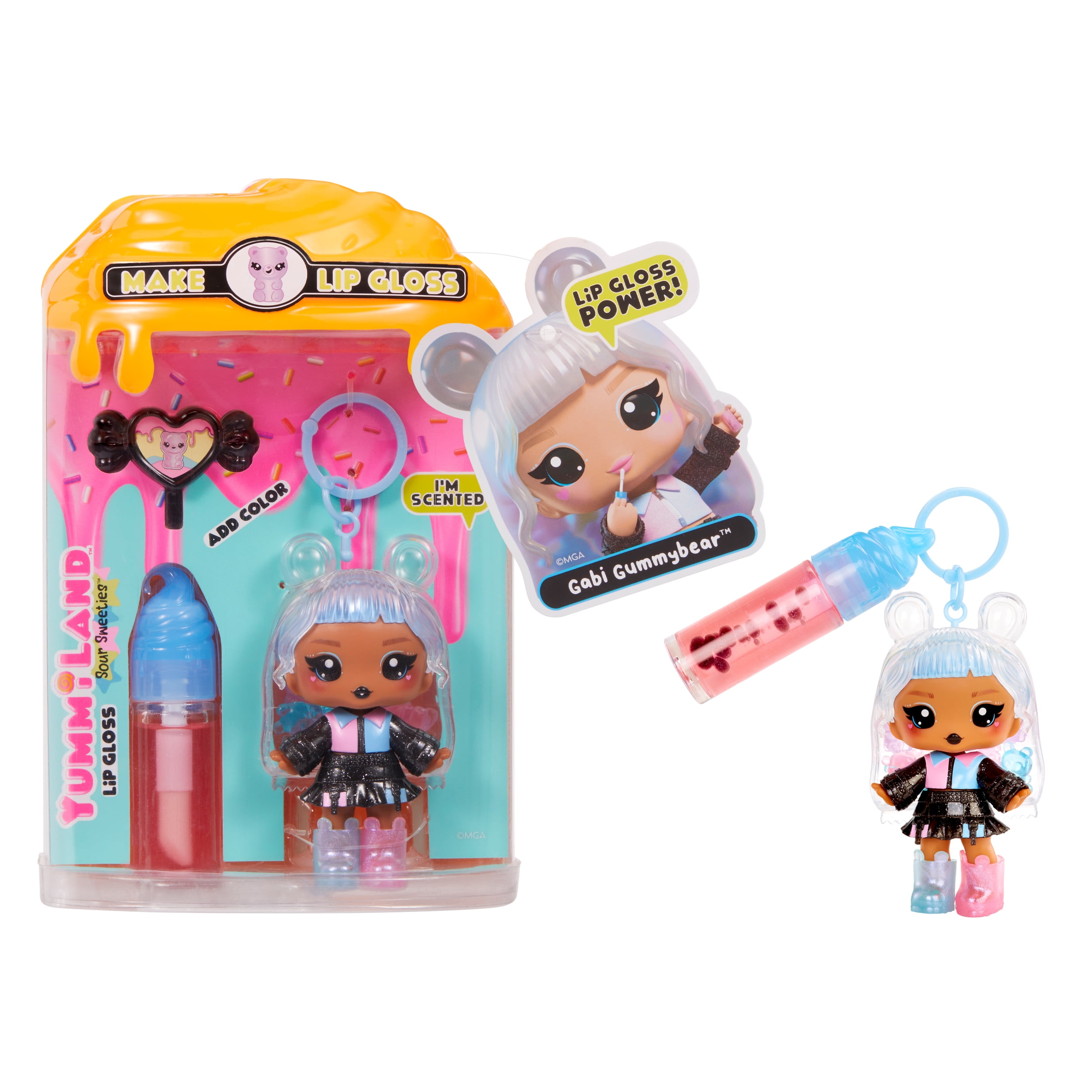 Yummiland Lip Gloss Doll Sour Sweeties - Gabi Gummybear