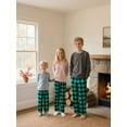 thumbnail image 5 of 3-Pack Boys Pajama Pants Kids Soft Sleepwear Printed Plaid Pj Bottoms with Pockets for Boys (7-14), 5 of 11
