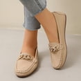 thumbnail image 4 of ZTTD Summer Fashion Women's Small Leather Shoes Boat Like Breathable and Comfortable Casual Shoes, 4 of 6
