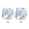 thumbnail image 5 of Lsque Rose Flowers Printed Women's Running Shorts with Liner Pockets,Elastic Quick Dry Workout Athletic Gym Yoga Shorts,Womens High Waist Shorts-X-Large, 5 of 9