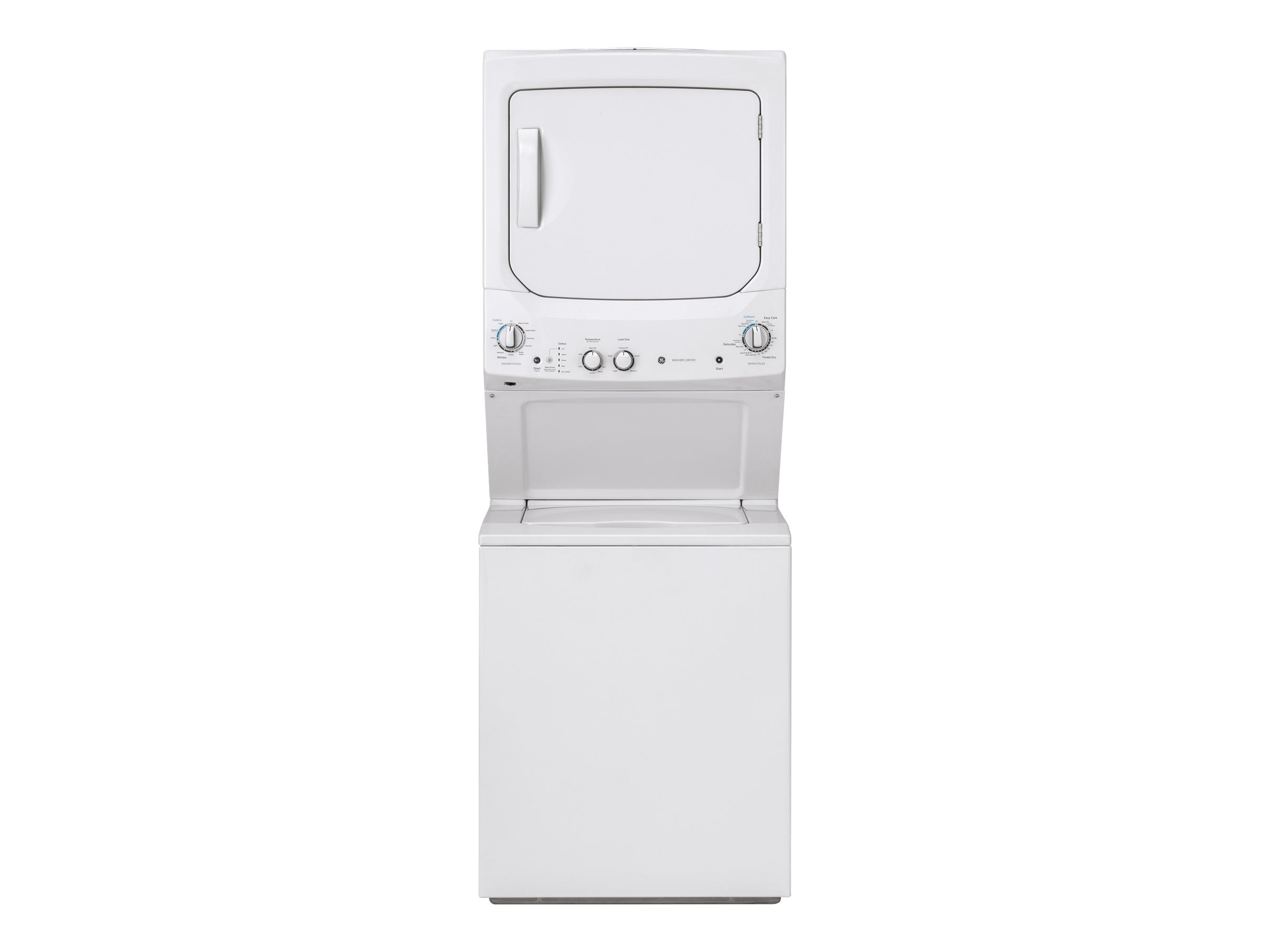 GE Unitized Spacemaker GUD27GSSMWW Laundry center freestanding