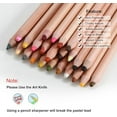 thumbnail image 4 of Pro Pastel Chalk Colored Pencils,24 Colors portrait set,Color Charcoal Pencils for Drawing Sketching Coloring Shading,Art Supplies for Adults Artists$$Art & Craft, 4 of 7