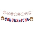 thumbnail image 2 of Banner de Concesiones de Suministros para Fiestas de Béisbol - Deportes/Béisbol Temática P JOLLYSTYLE JOLLYSTYLE, 2 of 2