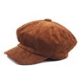 thumbnail image 2 of iHPH7 Women Hat French Hat Painter Hat Mens Beret Hats Beret Hats for Women, Coffee One Size, 2 of 2