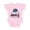 AD-Pink, variant on Lil Doodle Bug Cute Artist Boys or Girls Baby Bodysuit