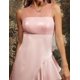 thumbnail image 5 of Vestido formal Tsukko Atractivo con volantes asimétricos y lentejuelas rosa, 5 of 5