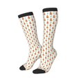 thumbnail image 2 of Daiia Sports Socks Cute Carrot Print Printed Novelty Crew Socks for Men Women Knee High Socks Cotton Socks Soft & Breathable Support Unisex Socks, 2 of 9