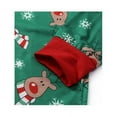 thumbnail image 5 of Viworld Matching Family Christmas Pajamas Set Hoodie Pajamas Reindeer Jumpsuit Holiday Pjs One Piece Hooded Sleepwear, 5 of 7