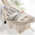 thumbnail image 3 of WHAMVOX Fabric Hammock For Backyard Beige Canvas For Family And Friends 1Set, 3 of 8