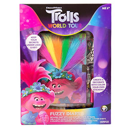 Colorforms Dreamworks Trolls Sticker Story Adventure Over 40 Stickers for sale online 