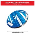 thumbnail image 5 of Airhead Hydro-X 3 Person Nylon Towable Tube, Max Weight 510 lbs, 5 of 8
