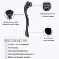thumbnail image 5 of Derma Roller 1.5mm, 540 Titanium Microneedle Roller For Face Facial Wrinkles MNS, 5 of 5