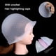 thumbnail image 4 of Random Silicon Highlights Hat Reusable Hair Coloring Highlighting Dye Frosting Tipping Dyeing Color Tools, 4 of 8