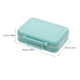 thumbnail image 2 of HEALEEP 3Ud Estuche Para Medicamentos Multiusos De Material Duradero Con Divisiones Para Accesorios, 2 of 7