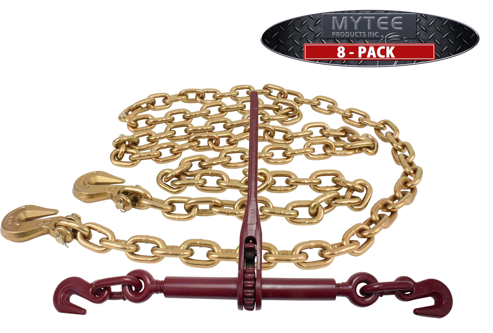 Mytee Products Grade 70 Chain and Binder Kit Includes Ratchet Binder