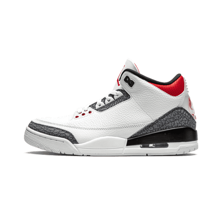JORDAN MENS Air Jordan 3 Retro SE-T Denim "Japan Exclusive - Fire Red" CZ6433 100 CZ6433 100 from Stadium Goods