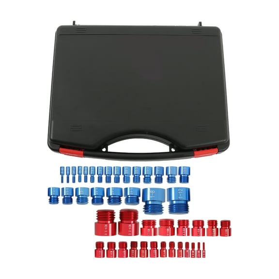 findmall Nut and Bolt Thread Checker - 44 PCS Nut and Bolt Gauges (23 Inch & 21 Metric)