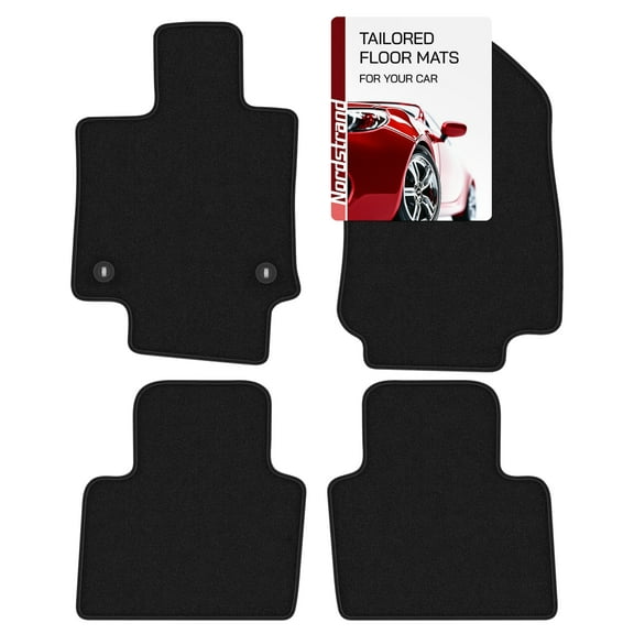 Floor Mats for Toyota RAV4 2019 2020 2021 2022 2023 2024 2025 - Custom 3D Fit - Nylon Anti-Slip Back - Heavy Duty 30oz Carpet Mat - All Weather Car Liner Floormats for XA50 Rav 4