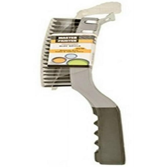 Allway Tools SB319 14" Soft Grip Carbon Steel Wire Brush Wtih Scraper
