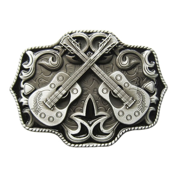 Vintage Style Western Country Music Enamel Belt Buckle also Stock in US