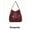 Burgundy, variant on CCOCC Tote Bag for Women,Vintage Leather Designer Handbags for Women,Multiple Layers Bucket Bag,Coffee