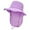 Purple, variant on Otqutp 3 to 8 Years Toddler Spring Cap Children Hat Girls Boys Spring Summer Outdoor Shade Solid Color Sun-screen Hat Adjustable Fisherman Hat